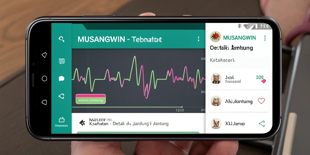 Tampilan antarmuka MUSANGWIN yang sederhana dan informatif.