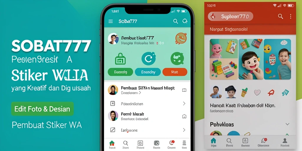 Tampilan antarmuka SOBAT777 yang user-friendly dan menarik.